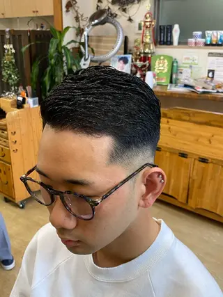 ショート メンズ 浅見 天翔のヘアスタイル