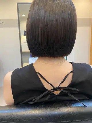 ショート 透明感カラー/京橋/ reikoのヘアスタイル