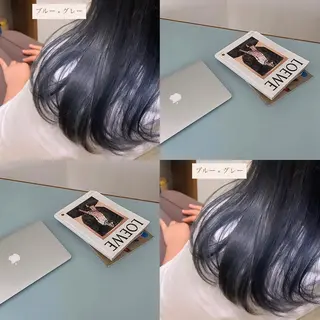 ロング カラー 【完全個室】髪質改善 暖色カラー/山崎唯奈のヘアスタイル