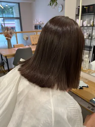 ミディアム 韓国好き🇰🇷 美容師MIKUのヘアスタイル