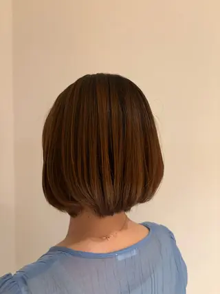 パーマ/ ハイライト/志賀のヘアスタイル