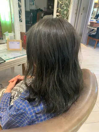 ミディアム カラー パーマ メンズパーマ特化🔥 ツイスパ/シャドウのヘアスタイル