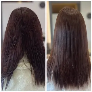 セミロング 髪質改善美容室Qin hair所属・【女性限定】 👑hanaのヘアスタイル