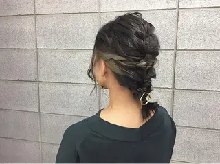ミディアム カラー ヘアアレンジ ITO YUKIのヘアスタイル