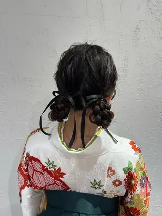 セミロング ヘアアレンジ 🌷川崎/ボブ/ アレンジ/コトネ🌷のヘアスタイル