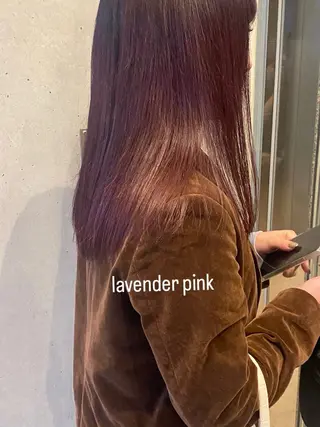 ロング カラー abe yuikaのヘアスタイル