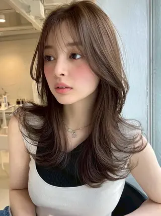 セミロング ＫＡＮＡ/天王寺 🎀🫧のヘアスタイル