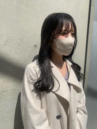 ロング カラー パーマ 明治神宮前 NANAMIのヘアスタイル