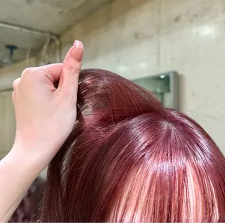 ロング カラー メンズ キッズ 艶髪/ハイトーン /masami🩵のヘアスタイル
