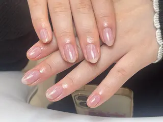 ショート トゥ ヒェンのネイルデザイン