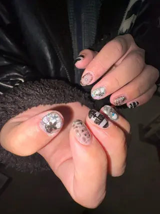 メンズ ネイル ✨akari✨千葉駅 アート、メンズネイルのネイルデザイン