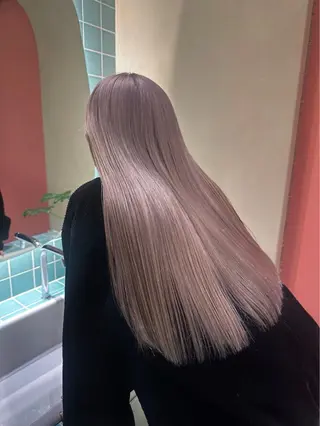 ロング カラー ☆カットモデル 大募集☆YURIのヘアスタイル