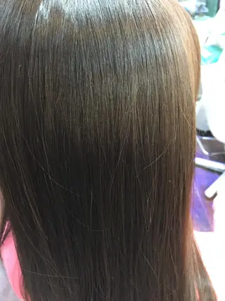 セミロング パーマ 桧山 真のヘアスタイル