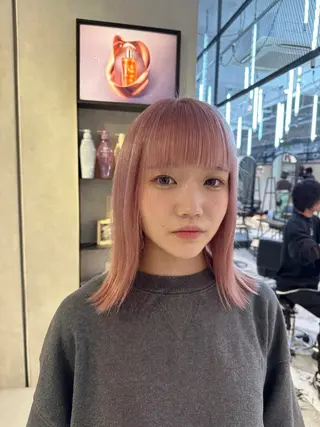 カラー ハイトーン特化 pepe🎀のヘアスタイル