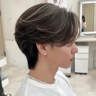 メンズ アイブロウ 似合わせショートカ ット/福岡/えりのヘアスタイル