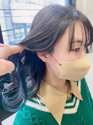 ミディアム カラー 韓国ヘア🇰🇷 スズキのヘアスタイル