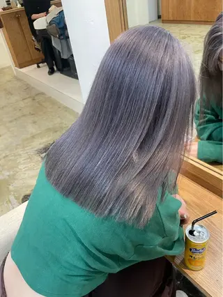 カラー 北村由衣 カラーモデルのヘアスタイル