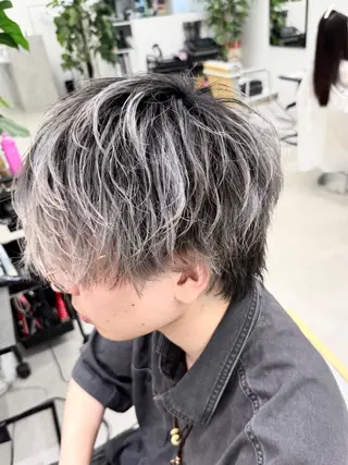 ミディアム カラー メンズ Joule 大分メンズのヘアスタイル