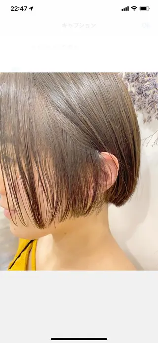 ショート 丸みボブ　ショート ｍａｎａｍｉのヘアスタイル