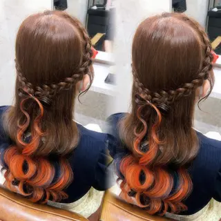 ロング カラー サナ/ 秋葉原ヘアメのヘアスタイル