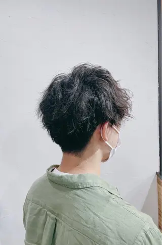 ショート メンズ かんばら りょーいのヘアスタイル