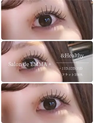 マツエク・マツパ EMMA plus．のマツエク・マツパデザイン