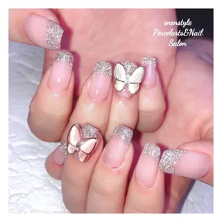 ミディアム ネイル 👑enen style👑のネイルデザイン