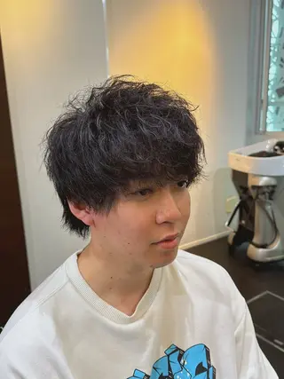 パーマ KEEN creative hair 溝の口店所属・KEEN‪✂︎‬💈 ニシモトユイのヘアスタイル