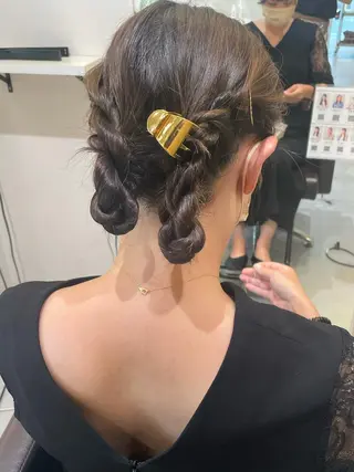 ヘアアレンジ 齊藤 桃子のヘアスタイル