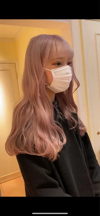 カラー 韓国系レイヤー特化 hiroのヘアスタイル