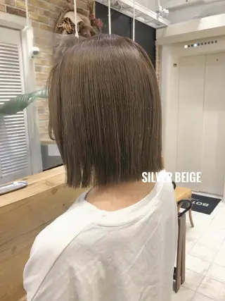 ショート ✨透明感ケアカラー✨ 長野ゆきなのヘアスタイル