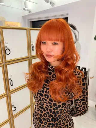 ロング カラー ハイトーン/レイヤー /瀬川琴音のヘアスタイル