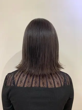 ミディアム 本場韓国ヘア特化 아이비/Aibiのヘアスタイル
