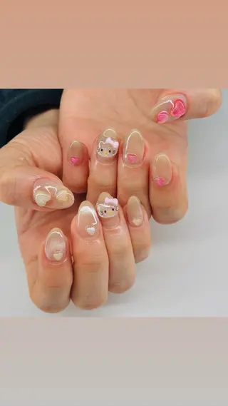 ネイル 浅草eknail 🖤EMIRIのネイルデザイン