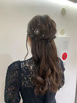 ヘアアレンジ デジタルパーマ🫧 韓国風ヘア🫧サクラのヘアスタイル