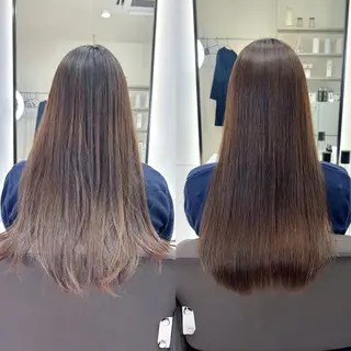 ロング EIGHT plum TOKIOリミテッドのヘアスタイル
