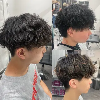パーマ メンズ 町田エリアＮｏ．１/ パーマ特化/太田京希のヘアスタイル