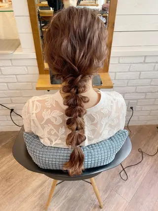 ロング ✨透明感ケアカラー✨ 長野ゆきなのヘアスタイル