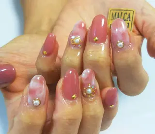 ネイル 荒木 莉奈のネイルデザイン