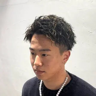 ショート パーマ メンズ メンズの悩み解決専門 柏パーマ職人/曽我尾のヘアスタイル