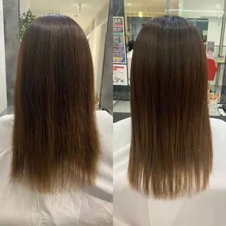 セミロング ハイライト&ブリーチ 💇🏼‍♀MAHOのヘアスタイル