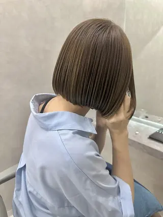 ショート カラー ROW 札幌のヘアスタイル