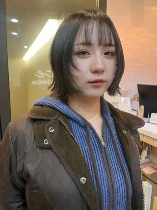 ショート レイヤー/暖色/ 髪質改善/永礼芳果のヘアスタイル