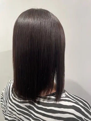 ミディアム カラー メンズモデル板橋 島田依杏のヘアスタイル