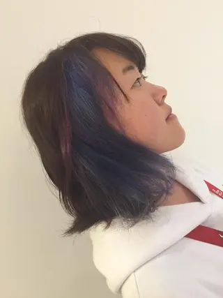 ショート カラー ハイトーン×髪質改善 KENTAのヘアスタイル