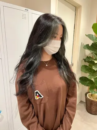 カラー 河原 楓樹のヘアスタイル