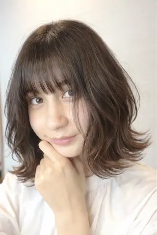 ミディアム 野呂 隼人のヘアスタイル