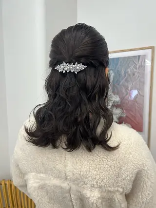 ヘアアレンジ アレンジ/ブラウン カラー HARU🕯のヘアスタイル