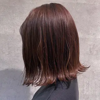 ミディアム カラー 𝑺𝒂𝒌𝒊 🩶マンツーマン施術のヘアスタイル