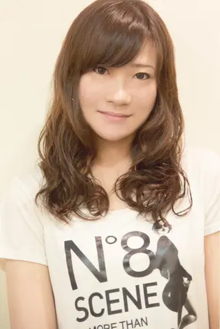 セミロング カラー パーマ Royd's 【府内店】のヘアスタイル